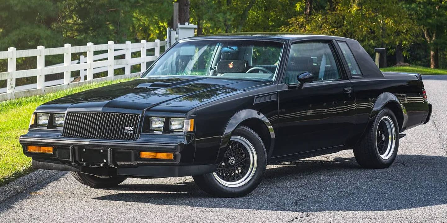 Pristine 2,300-mile 1987 Buick GNX Sells for $200K on Bring a Trailer