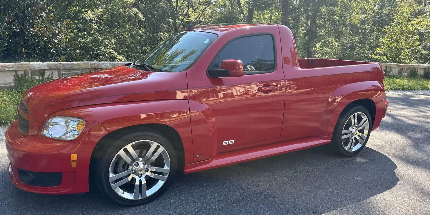 This Clean Chevy HHR SS Pickup Is the Weird Small Truck You’ve Been Missing