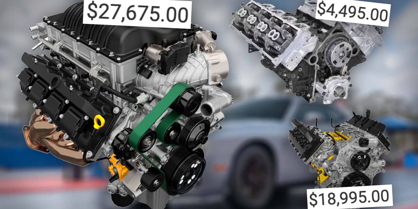 New Dodge Crate Engines Include 1,025-HP Demon 170 V8 for $27,695