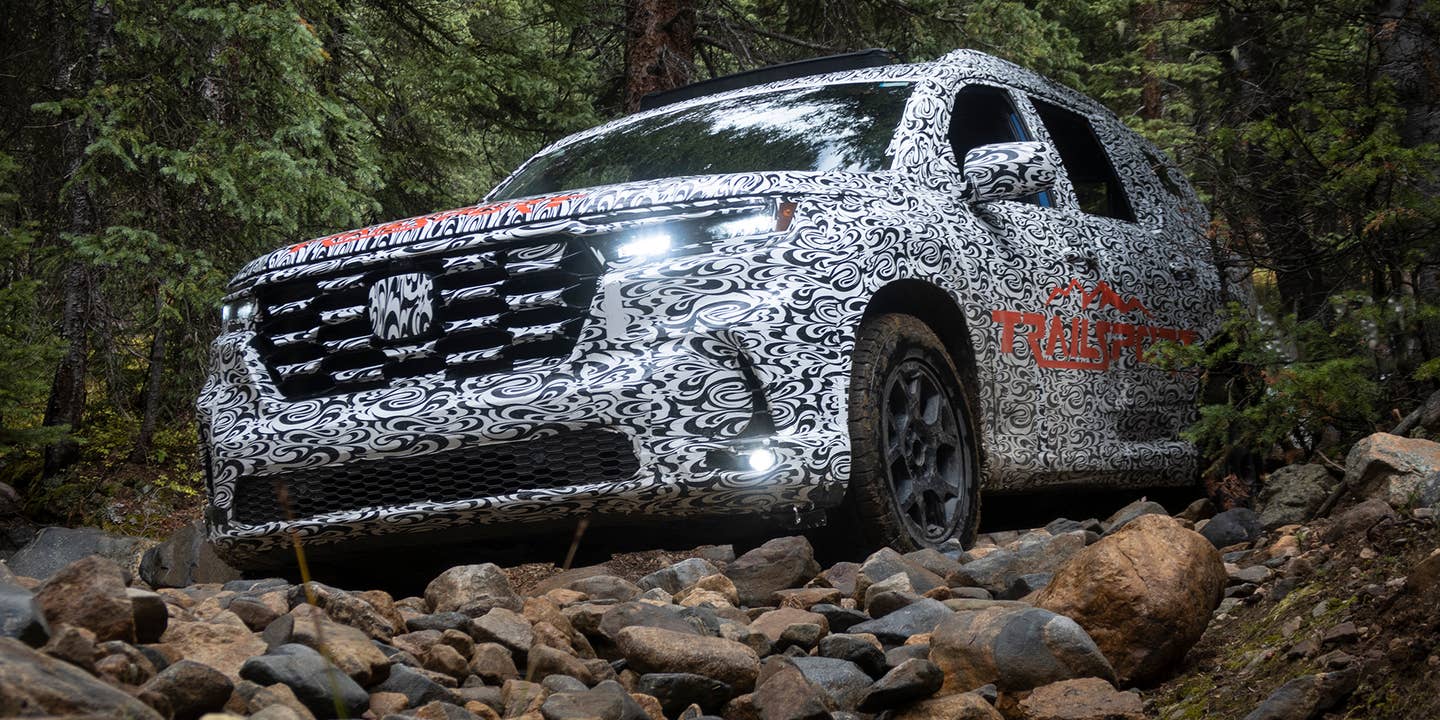 2023 Honda Pilot Trailsport Prototype Off-Road Review: Respectably Rugged