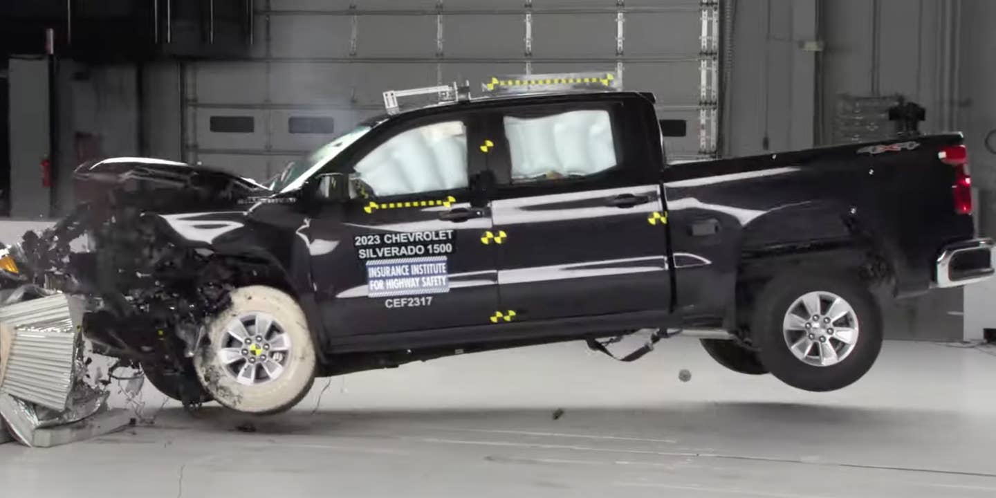 Full-Size Pickup Trucks Are Terrible at Protecting Rear Passengers: IIHS