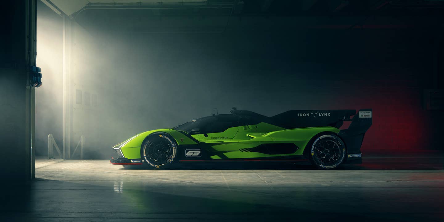Lamborghini Is Going Hybrid at Le Mans With Its First LMDh Prototype Racer