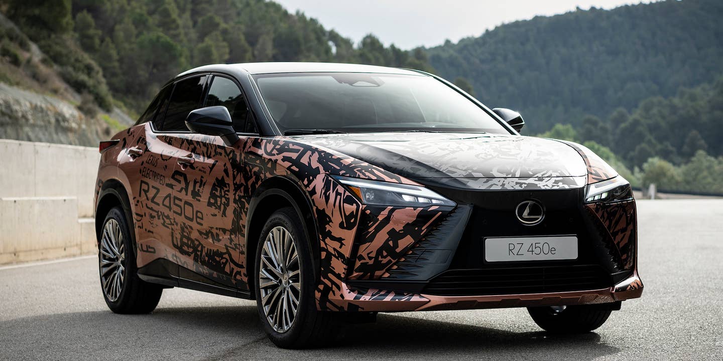 Lexus RZ 450e Prototype Review: A Small Battery, No One-Pedal Driving, and a Yoke