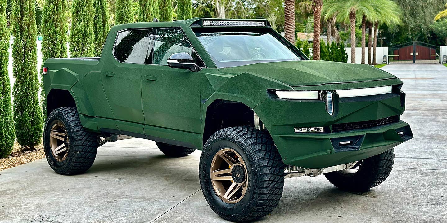 This Is the World’s First Lifted Rivian R1T, and Boy Is It Something