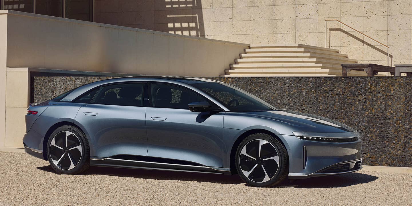 Lucid Air Price Slashed to Undercut Tesla Model S by $5,000