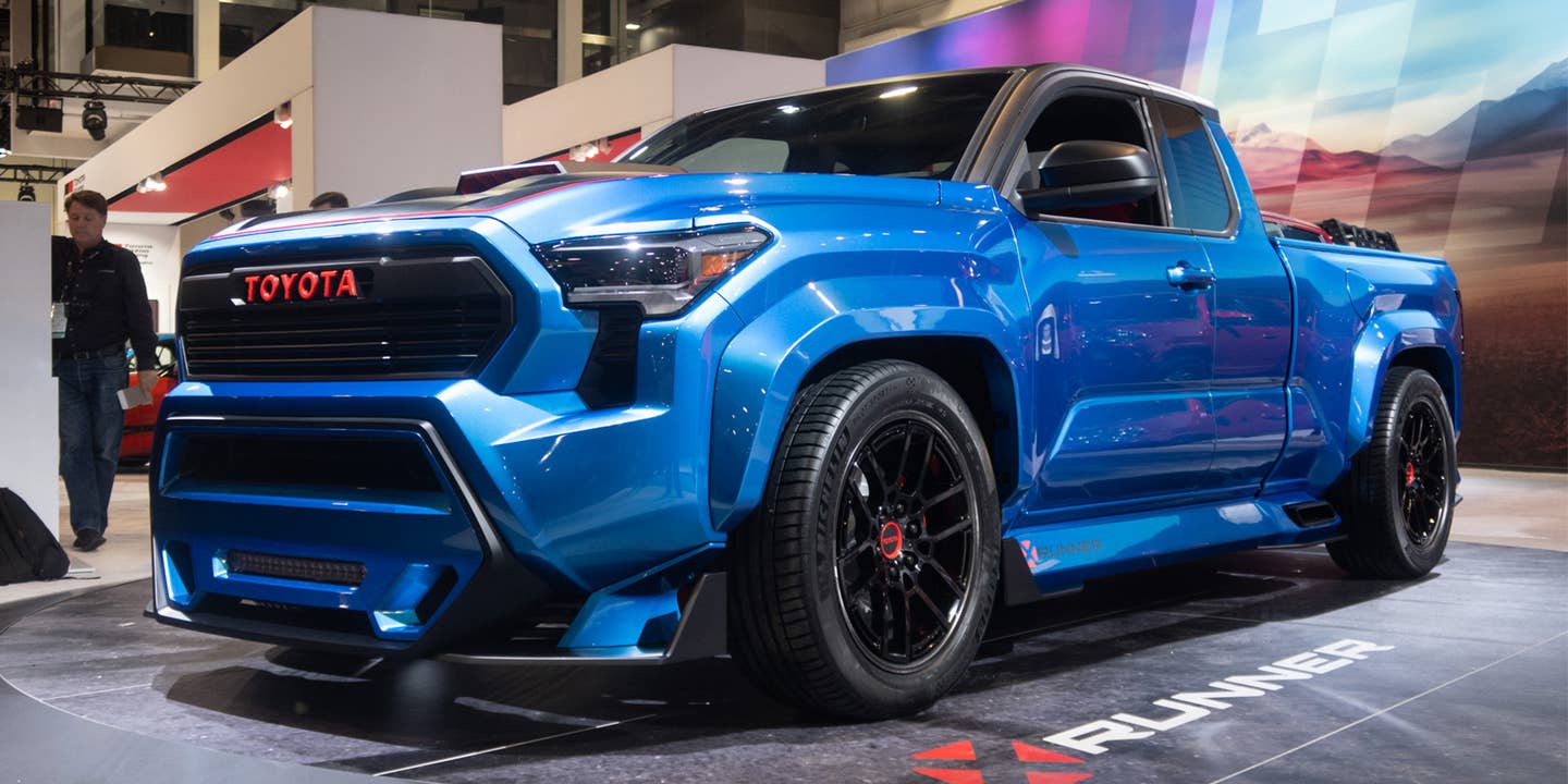 Slammed Toyota Tacoma X-Runner Concept With Twin-Turbo V6 Is One We’ll Remember