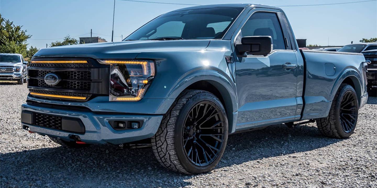 Dealer Builds Widebody 2023 Ford F-150 Single Cab Street Truck Ford Won’t